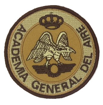 Escudo bordado Academia General del Aire A.G.A. árido nueva unif